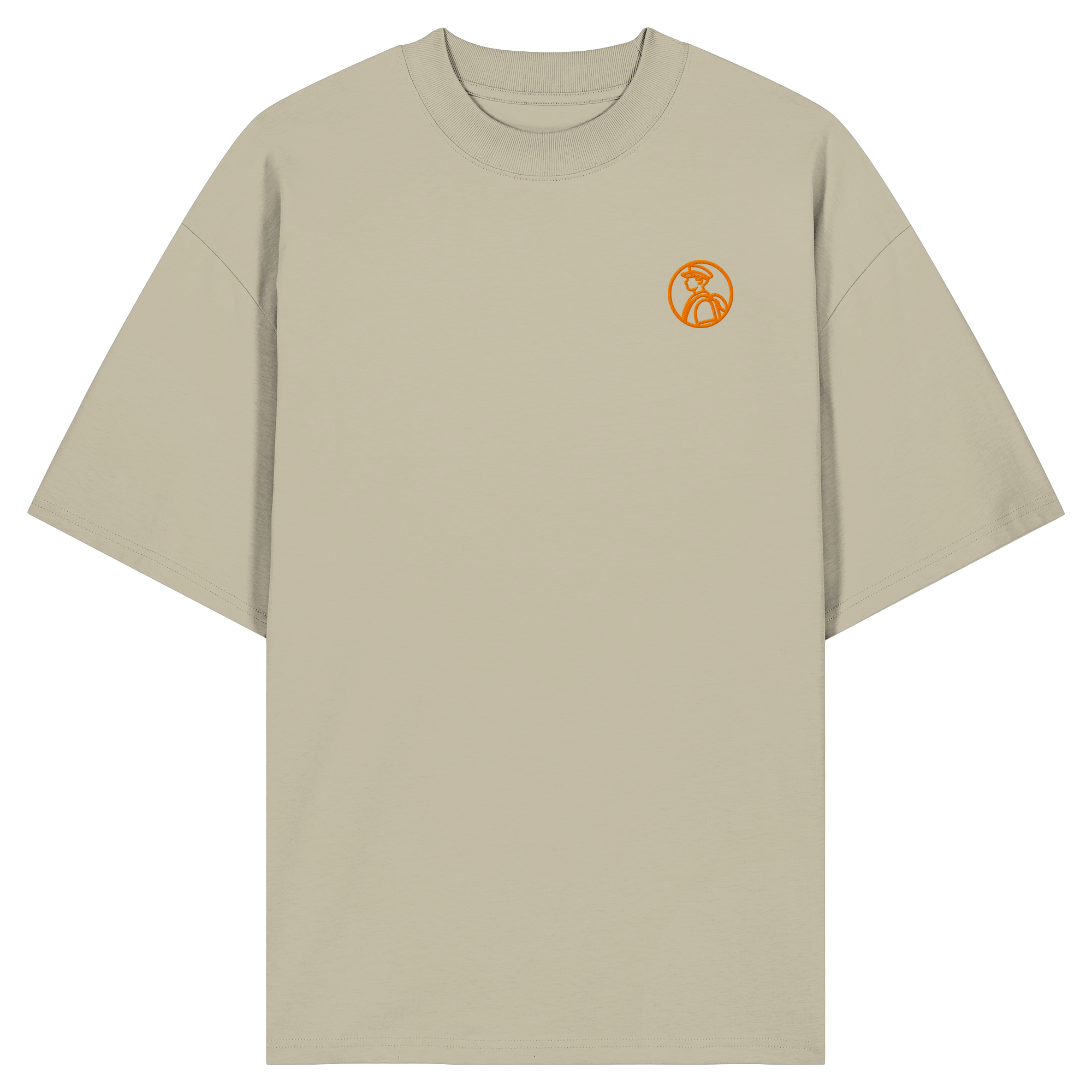 Keerls Organic Oversize Shirt mit "Buttjer" Stickerei