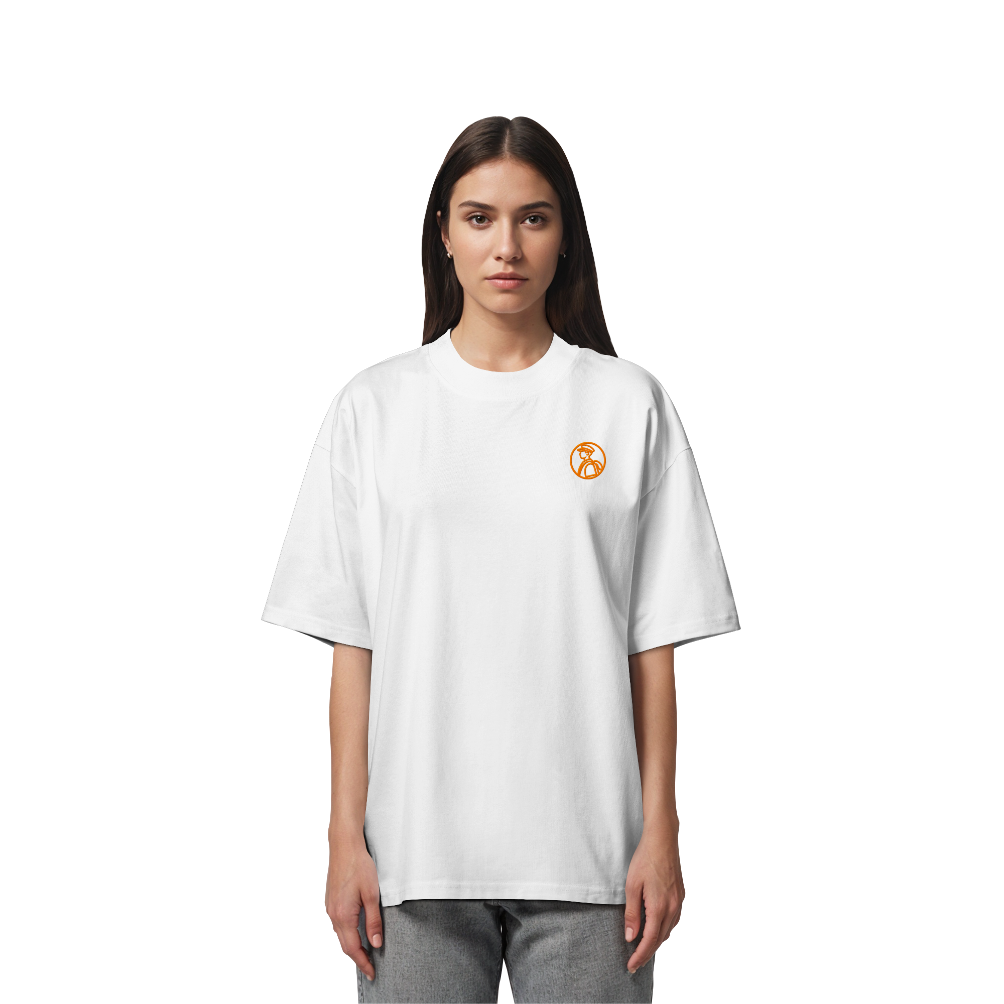 Keerls Organic Oversize Shirt mit "Buttjer" Stickerei