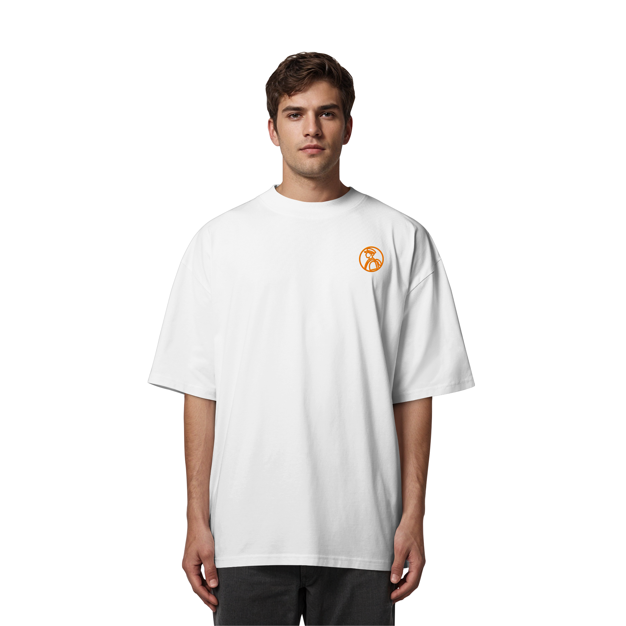 Keerls Organic Oversize Shirt mit "Buttjer" Stickerei